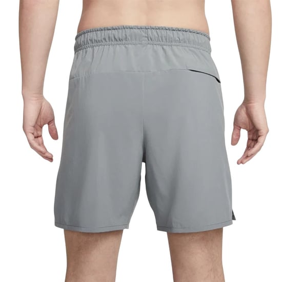 Nike Heren Unlimited Dri-FIT-short met relaxte pasvorm (Grijs/Zwart) - Image 3