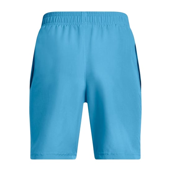 Under Armour Technische geweven korte broek met logo voor jongens (Blauw) - Image 2