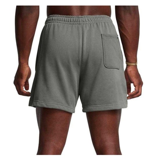 Under Armour Heren Project Rock Sweat Shorts (Groen) - Image 3