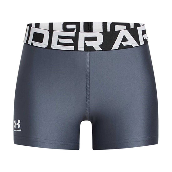 Under Armour Compressieshorts voor meisjes (Grijs/Wit) - Image 1