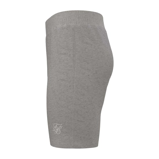 SikSilk Heren Jersey Relaxed Fit Cargo Shorts (Grijze Mergel) - Image 3