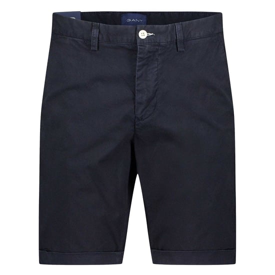 Gant Heren Chino Shorts van Sunfaded Katoen (Blauw) - Image 1