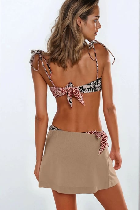 Lage Taille Mini Skort - Image 4