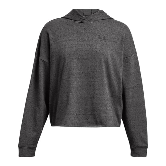 Under Armour Dames/Dames Rival Terrycloth Oversized Hoodie (Houtskool) - Image 1