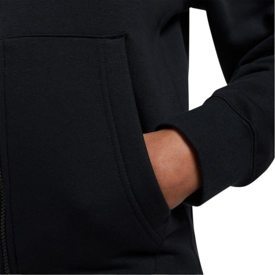 Nike Mens Sportswear Club Full Zip Hoodie (Black) - Image 4