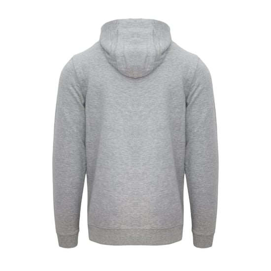 Aquascutum Mens Lettering Pullover Hoodie (Grey) - Image 2