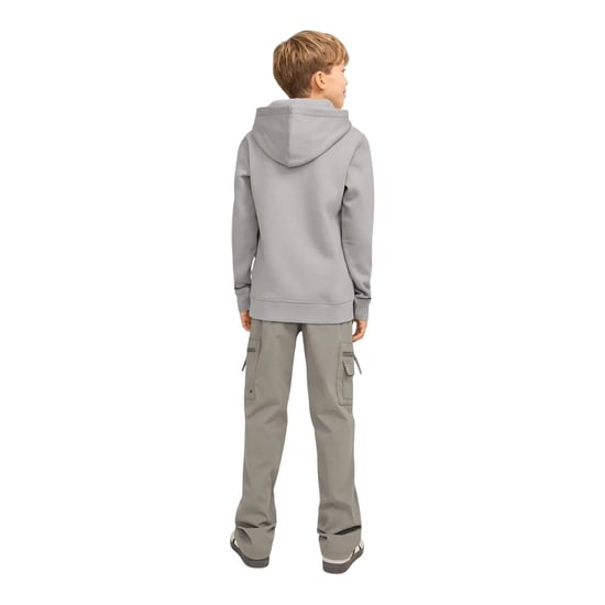 Jack And Jones Kinderen/Kinderen Lettering Sterren Hoodie (Ultiem grijs) - Image 2
