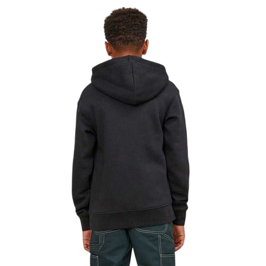 Jack And Jones Jongens Jorvester Hoodie (Zwart) - Image 3