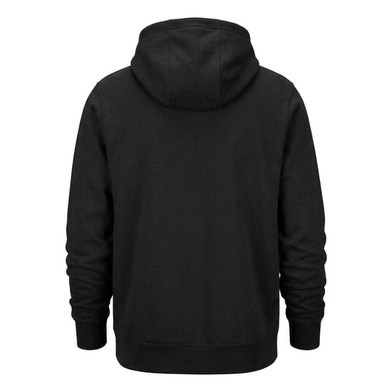 Nike Heren Club Fleece Pullover Hoodie (Zwart, Wit) - Image 2