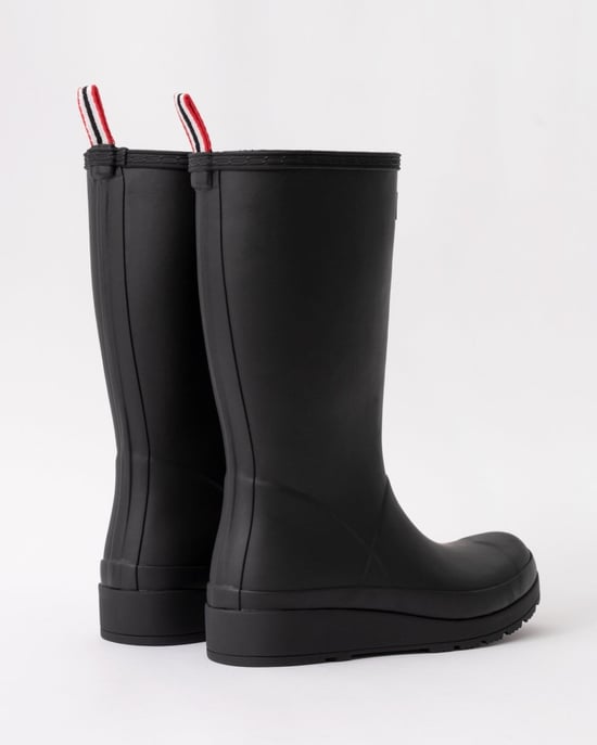 Hunter Play Tall Rubberen Zwarte Wellingtonlaarzen Voor Dames - Image 2