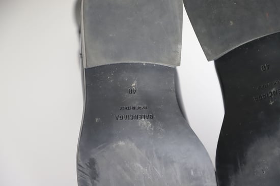 Balenciaga Midnight Chelsea Boots in zwart leer - Image 3