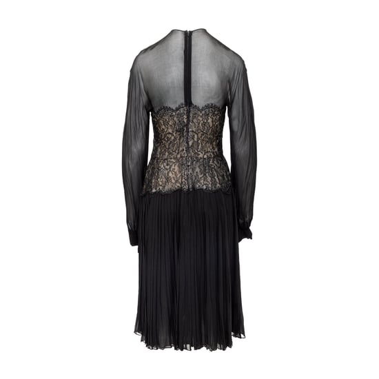 Nina Ricci Haute Boutique Chiffon Jurk - '70s - Image 2