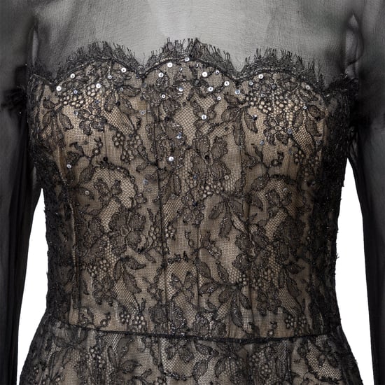 Nina Ricci Haute Boutique Chiffon Jurk - '70s - Image 5
