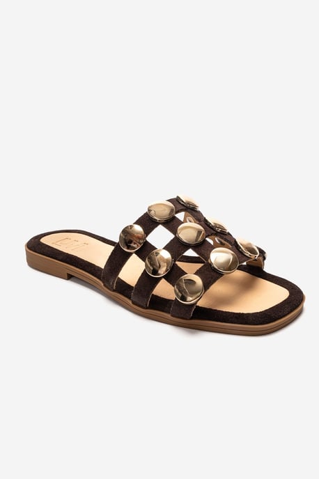 Bareon Leren Slide (Dames) - Image 3