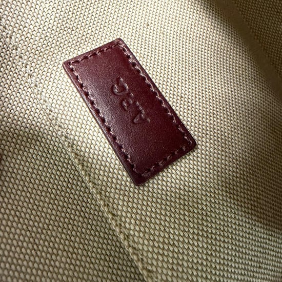 A.P.C. Halvemaan Heuptas in Rode Leer - Image 6