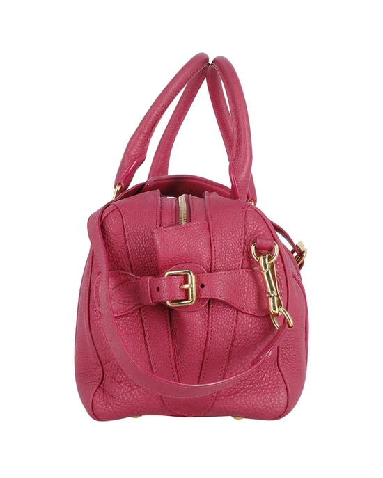 Burberry Bee Handle Bag in roze leer - Image 5