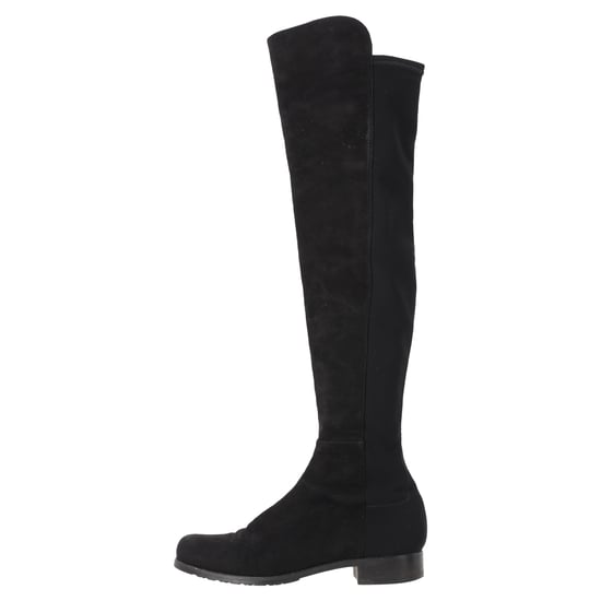 Stuart Weitzman Kniehoge Laarzen in Zwart Suède - Image 2