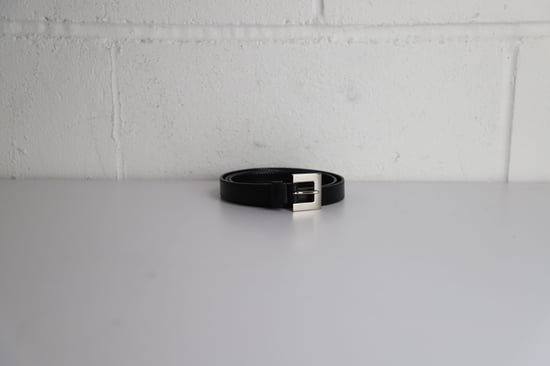 Saint Laurent riem met gesp in zwart leer - Image 4