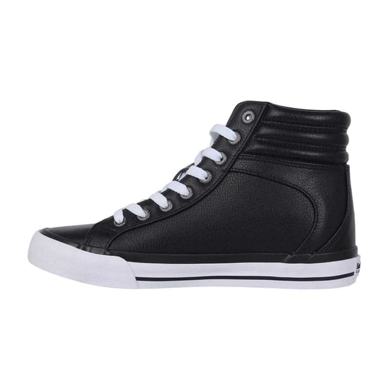 SoulCal Dames/Dames Asti High Top Trainers (Zwart, Wit) - Image 3