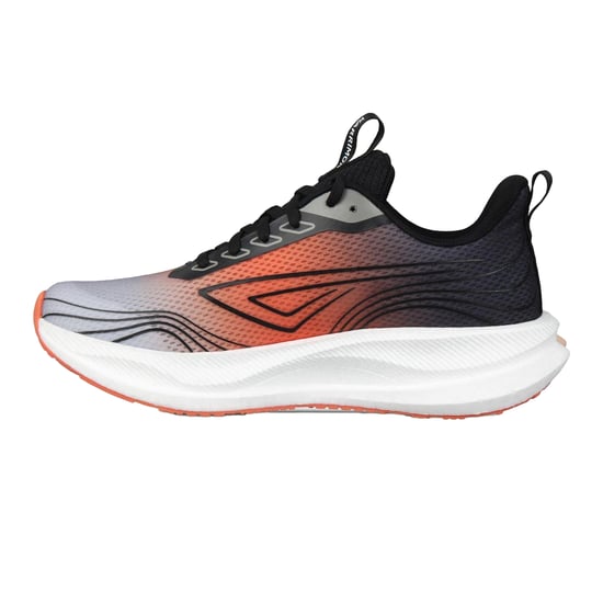Karrimor Unisex-sportschoenen met ombre-effect voor volwassenen (Zwart/Oranje) - Image 2