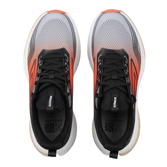 Karrimor Unisex-sportschoenen met ombre-effect voor volwassenen (Zwart/Oranje) - Image 3