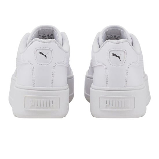 Puma Dames/Dames Karmen Leren Trainers (Wit) - Image 2