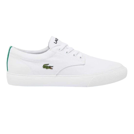 Lacoste Heren-sneakers van canvas met antislipzool (Wit) - Image 1
