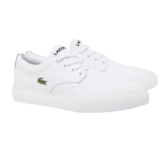 Lacoste Heren-sneakers van canvas met antislipzool (Wit) - Image 4