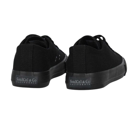 SoulCal Childrens/Kids Classic Canvas Trainers (Black) - Image 2