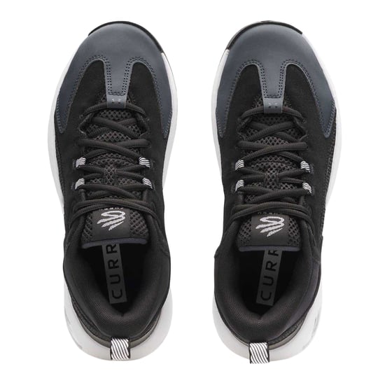 Under Armour Heren Curry Basketbal Schoenen (Zwart/Grijs) - Image 3