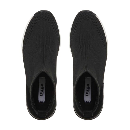 Dune London Dames Engel Suede Wedge Sneakers (Zwart) - Image 3