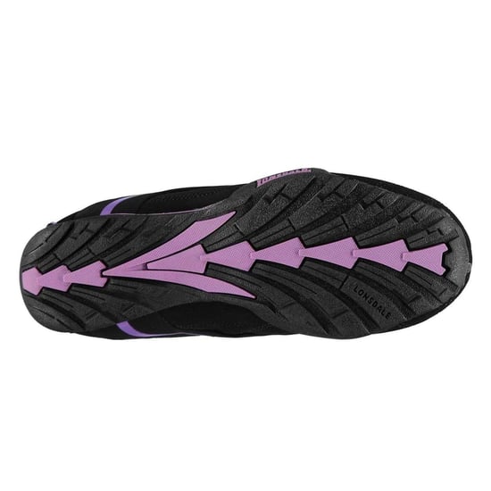 Lonsdale Dames Camden Leren Sneakers (Zwart) - Image 3