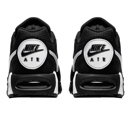 Nike Heren Air Max Leren Sneakers (Zwart/Wit) - Image 2