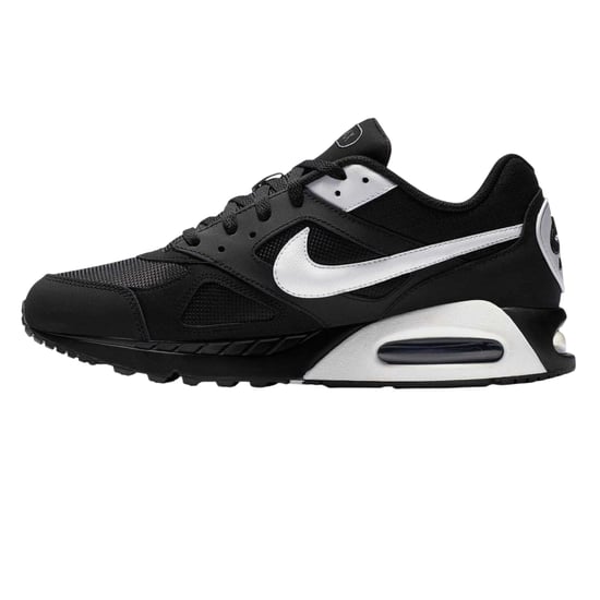 Nike Heren Air Max Leren Sneakers (Zwart/Wit) - Image 3