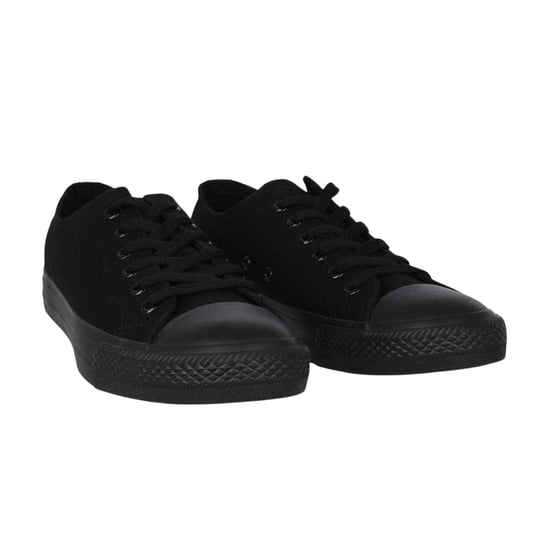 SoulCal Platte Trainers Heren Canvas (Zwart) - Image 4