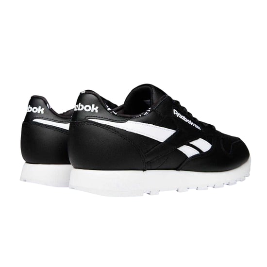 Reebok Heren Klassieke Leren Trainers (Zwart, Wit) - Image 2