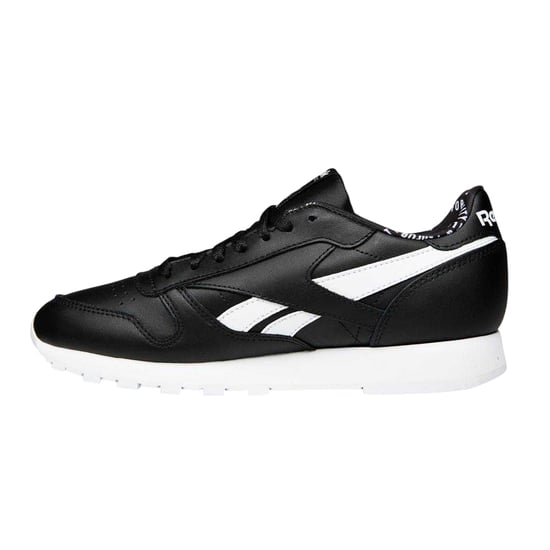 Reebok Heren Klassieke Leren Trainers (Zwart, Wit) - Image 3