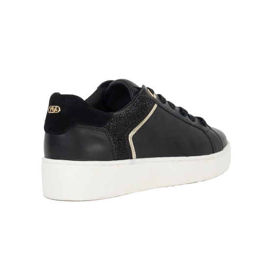 Dune London Dames/Dames Elli Leren Platform Schoenen (Zwart) - Image 2