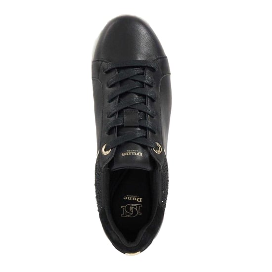 Dune London Dames/Dames Elli Leren Platform Schoenen (Zwart) - Image 3