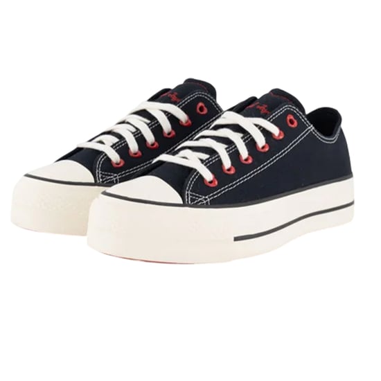 Converse Dames/Dames Chuck Taylor Canvas Platform Schoenen (Zwart) - Image 3