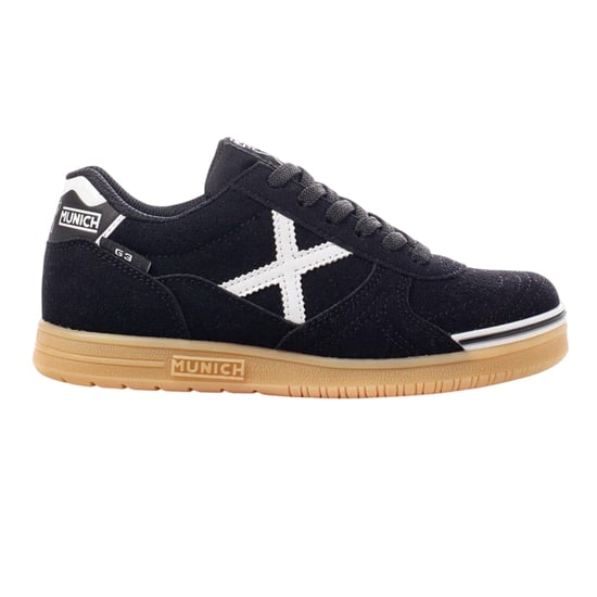 Munchen Kinderen G3 Profit Flat Sneakers (Zwart/Wit) - Image 1
