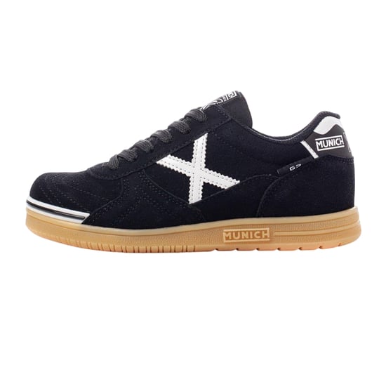 Munchen Kinderen G3 Profit Flat Sneakers (Zwart/Wit) - Image 2