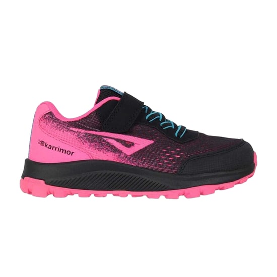 Karrimor Tempo Trail Trainers Meisjes (Zwart/roze) - Image 1