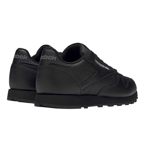 Reebok Heren Klassieke Leren Trainers (Zwart) - Image 2