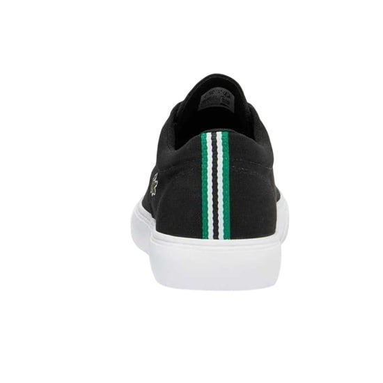 Lacoste Heren-sneakers van canvas met antislipzool (Zwart) - Image 2