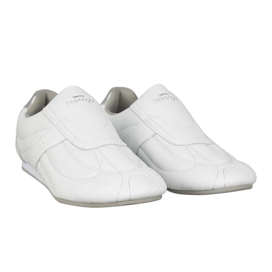 Slazenger Dames/Dames Warrior Leren Trainers (Wit) - Image 5