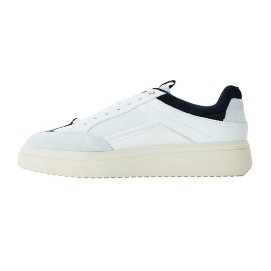 Steve Madden Heren Orlando leren sneakers (Wit, Marine) - Image 2