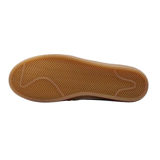 Nike Dames/Dames Leren Platte Trainers (Wit/Grijs/Gum) - Image 4