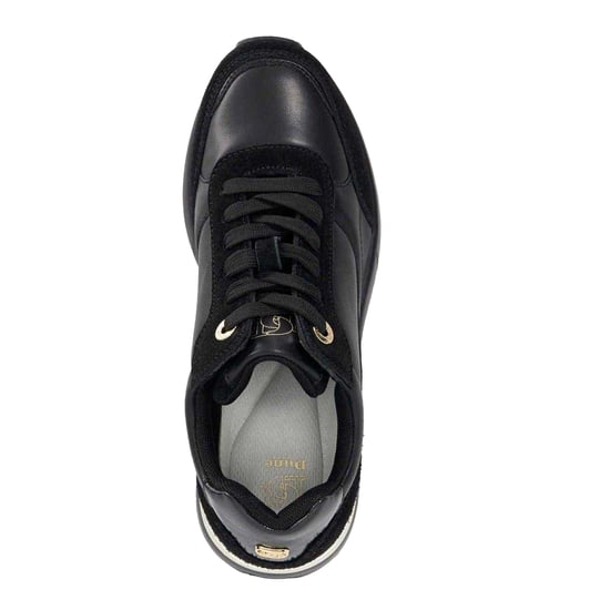 Dune London Vrouwen Elatie Verborgen Leren Sneakers (Zwart) - Image 3