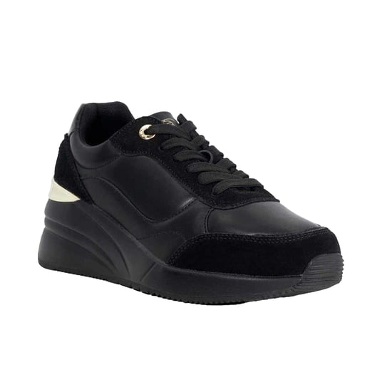 Dune London Vrouwen Elatie Verborgen Leren Sneakers (Zwart) - Image 4
